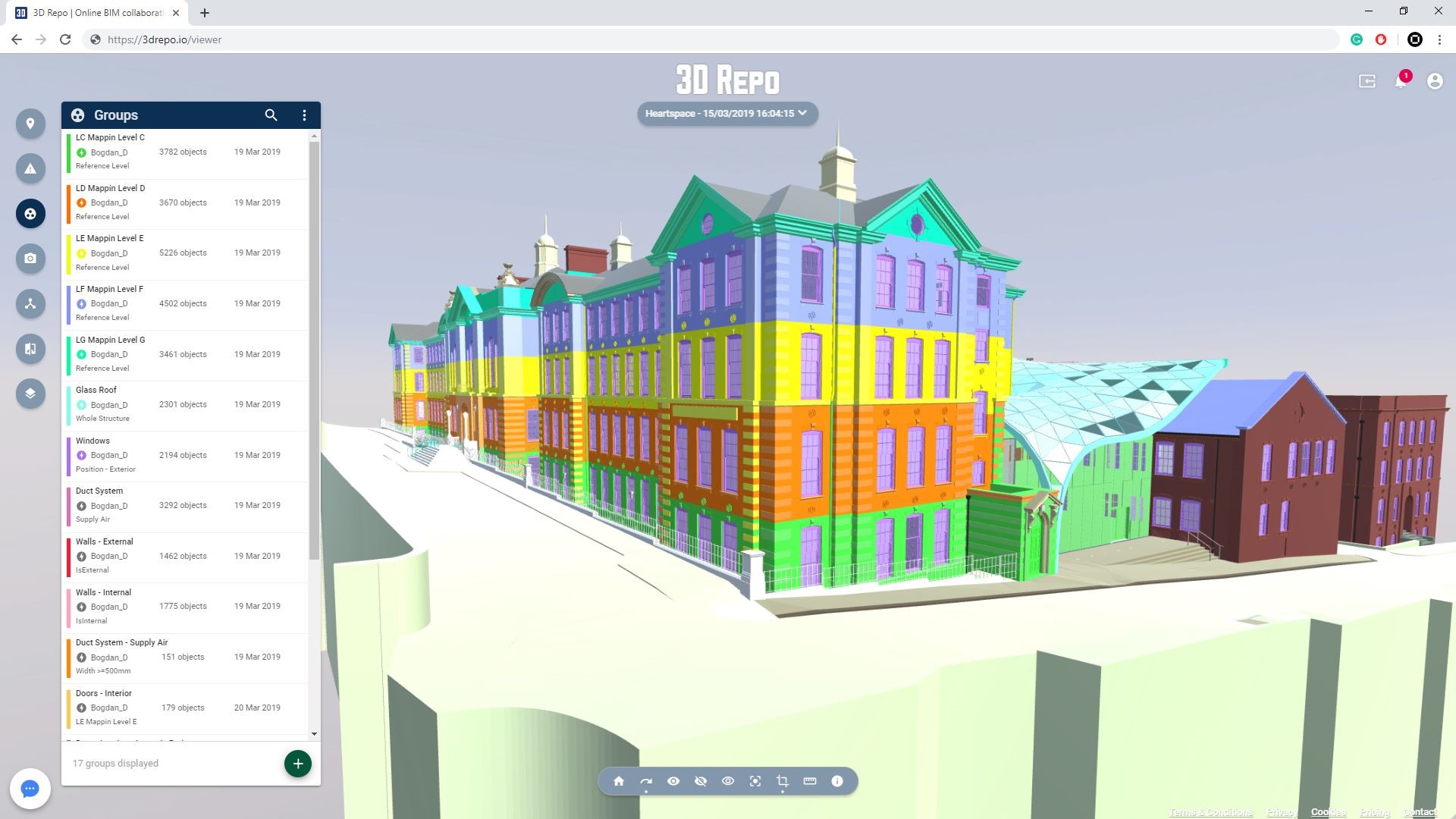 screenshot of 3D Repo